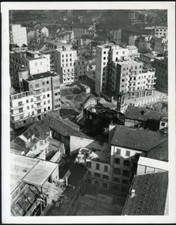 Foto vintage Corso Genova Milano 1951 Ft 35930 - Stampa 24x30 cm