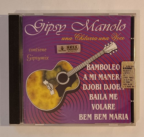 Gipsy manolo una chitarra - cd,