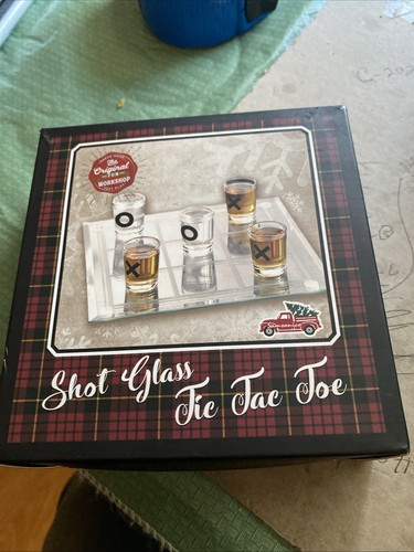 Shot glass tic - toe, gioco