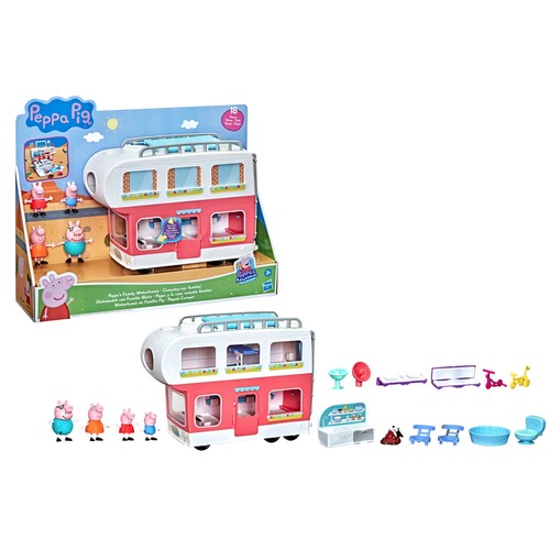 Camper peppa pig - di, con