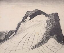 JOSEF WEISZ - Punta del treno - xilografia - 1932 ca.