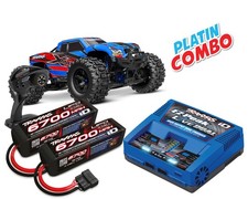 Traxxas X-Maxx VXL Ultimate blueX Platinum Combo TRX77097-4-BLUEX-PLATINUM-COMBO 