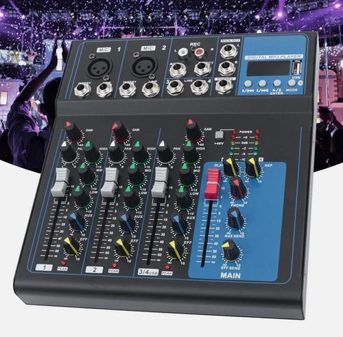 Mixer audio canali - 4,