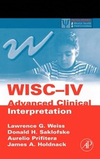 WISC-IV Advanced Clinical