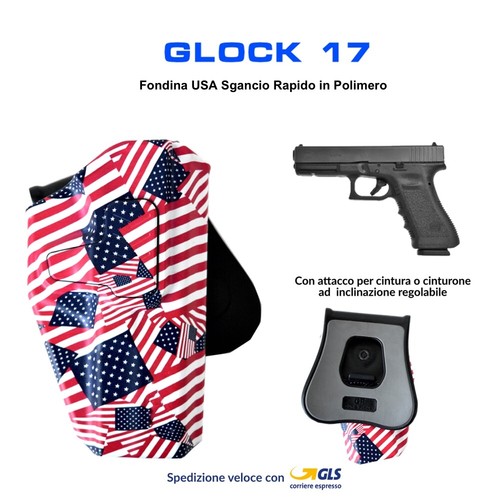 Fondina polimero glock - polimero, 17