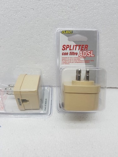 Filtro splitter adsl tripolare - splitter,