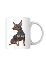 Tazza cane pinscher in