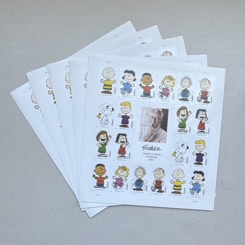 Francobollo usps peanuts - francobollo,