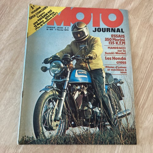 Moto journal 155 1974 - moto,