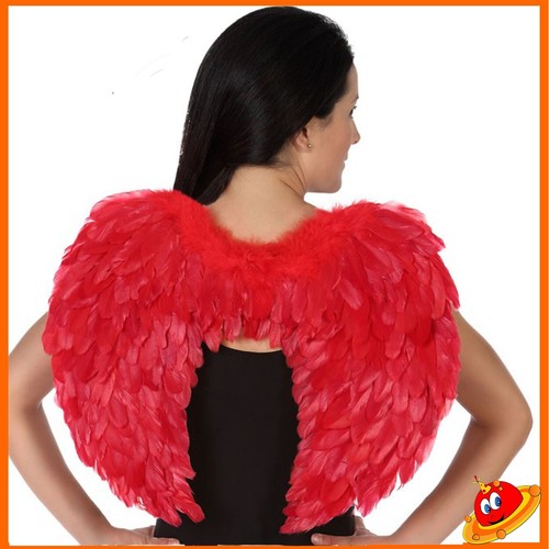 Ali rosse piume - rosse,