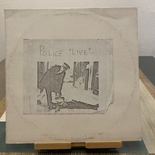 THE POLICE Live In Italy 1980 Milano Lp 33 Giri Raro
