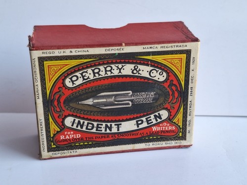 Scatola vintage con pennini - vintage,