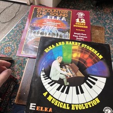  The World of Elka 2x 12” Vinyl Album Synth Electro Organ Compilations 
