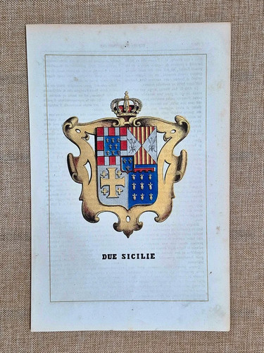 Stemma regno delle due sicilie - regno,