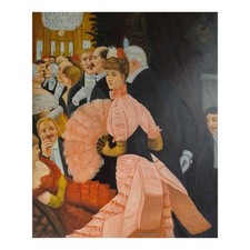 Hand Painted Painting Oil on
