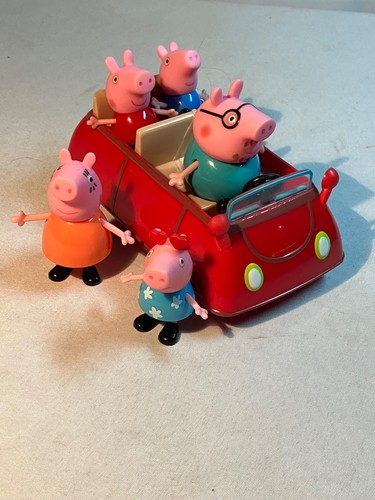 Peppa pig family red - peppa,