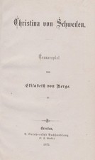 Cristina Di Svezia. Dramma