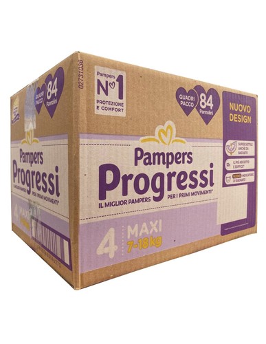 Pampers progressi quadripack - progressi,