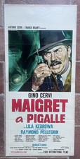 Locandina MAIGRET A PIGALLE
