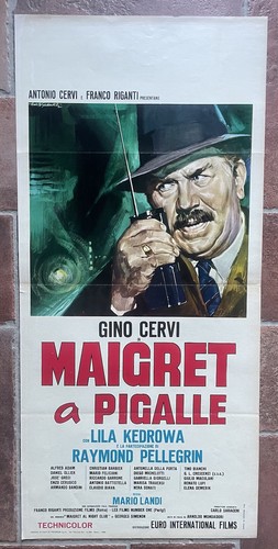 Locandina maigret pigalle - maigret,