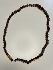 Collana ambra baltica naturale - collana,