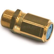 VALVOLA DI SICUREZZA TARATA 1/4 3/8 3/4 RACCORDI ARIA COMPRESSA COMPRESSORE