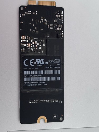 Ssd originale apple 512 per - 512,