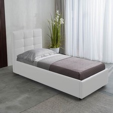 Letto singolo con contenitore