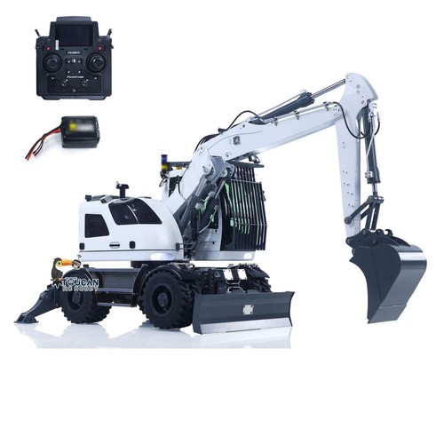 Escavatore idraulico con - , ruote