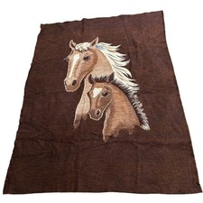 Vintage Brown Horse Blanket