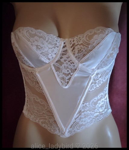 Vintage dior pizzo bustier - pizzo,