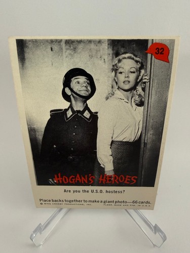 1965 fleer hogan heroes 32 - fleer, hogan's
