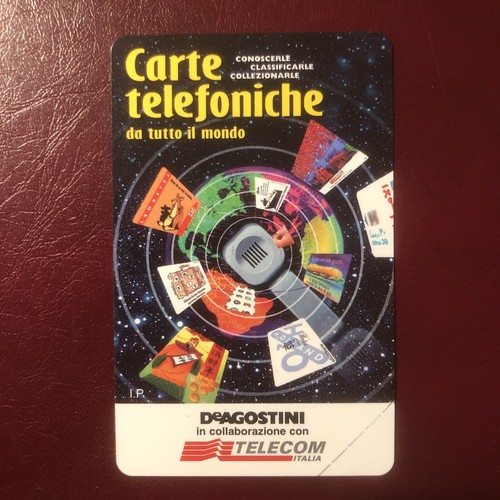 Scheda telefonica telecom - scheda,
