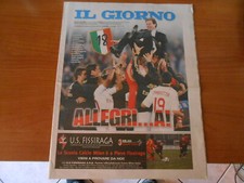 quotidiano-IL GIORNO suppl.18° ALLEGRI...A! MILAN CAMPIONE D'ITALIA 2011