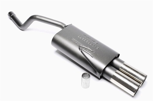 Scarico sportivo 2x76mm - scarico,