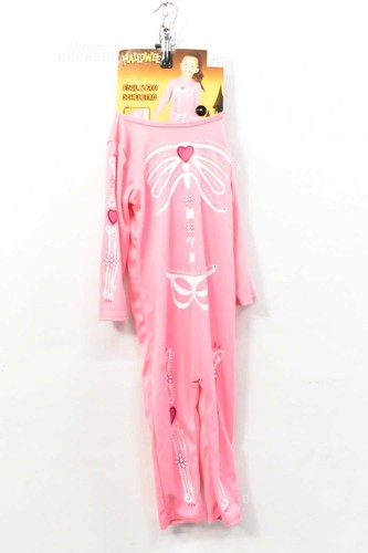 Pink skeleton girl - pink,