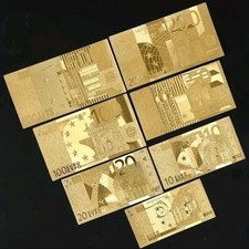 Lotto 7 Banconote euro in
