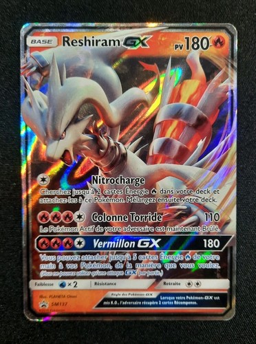 Carte pokémon reshiram - pokémon, :
