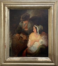 Dipinto ritratto olio genere