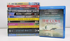 Planet Earth/Disney Earth/National Geographic Nature DVD/Blu-ray Lot- Shark Week