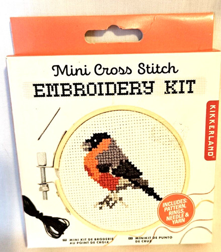 Mini kit ricamo punto croce