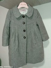 2250V cappotto bimba girl SIMONETTA wool grey coat