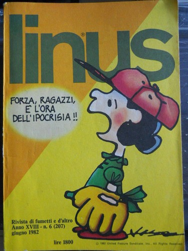 Linus 1982 peanuts - 1982,