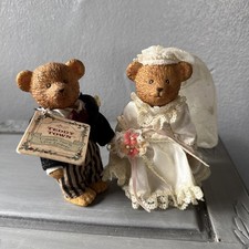 Bride And Groom Bears, Vintage