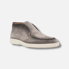 Scarpe Santoni uomo grigio