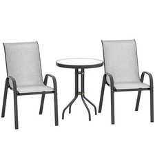 Outsunny Set da Giardino 3pz