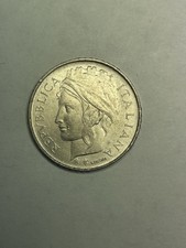 100 Lire Italia Turrita testa