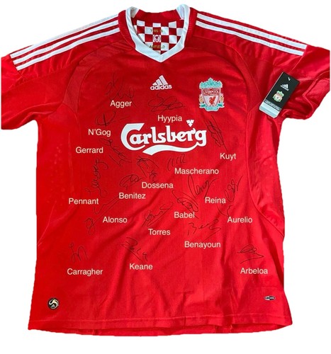 Maglia home autografata adidas - home,