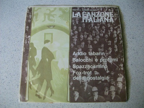 Canzone italiana 3 45 - canzone, 3-45