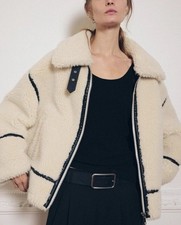 ZARA GIACCA BIKER DONNA FINTO